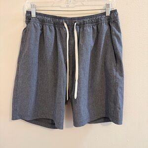 Fair Harbor Men's Charcoal Athletic Shorts